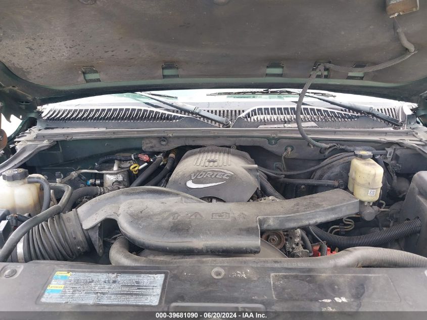 2002 Chevrolet Tahoe Lt VIN: 1GNEK13Z62J263131 Lot: 39681090