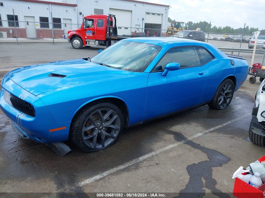 VIN 2C3CDZAG7KH566631 2019 DODGE CHALLENGER SXT
