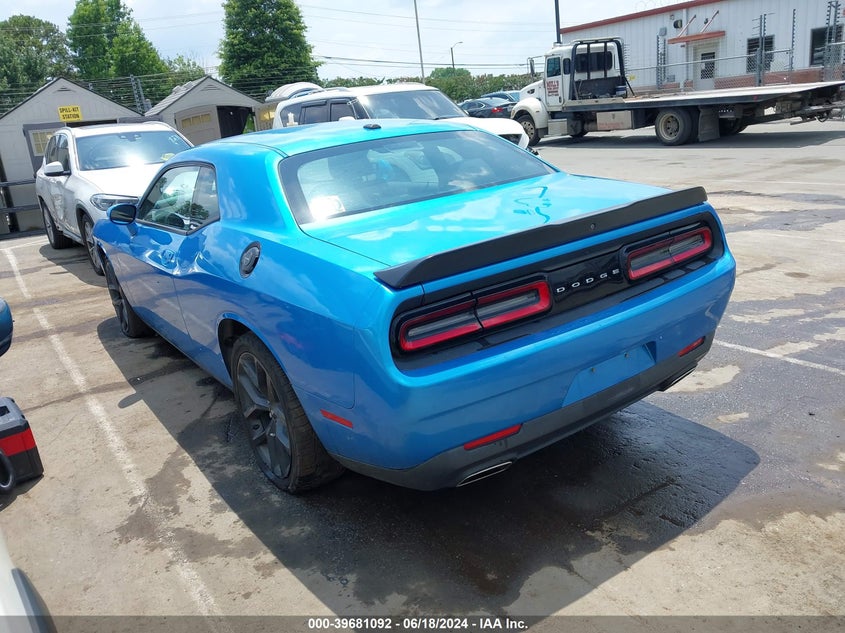VIN 2C3CDZAG7KH566631 2019 DODGE CHALLENGER SXT