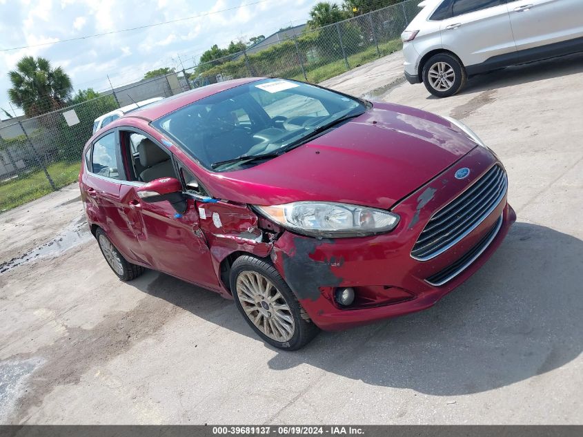 2014 Ford Fiesta Titanium VIN: 3FADP4FJ8EM103388 Lot: 39681137