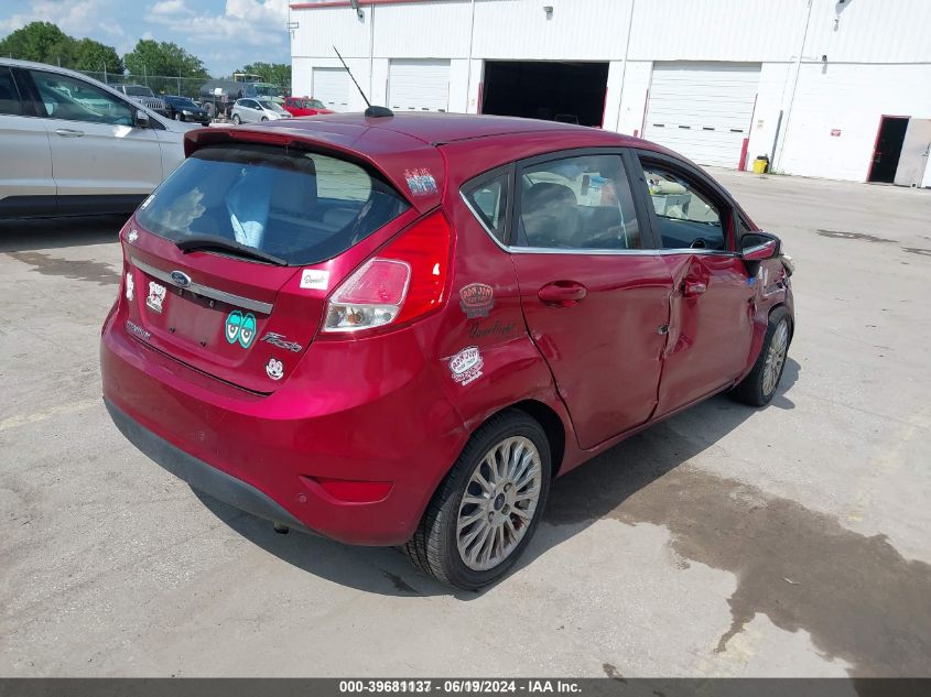 2014 Ford Fiesta Titanium VIN: 3FADP4FJ8EM103388 Lot: 39681137