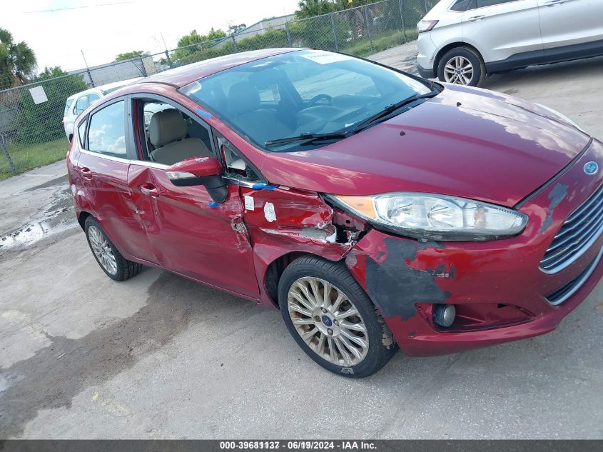 2014 Ford Fiesta Titanium VIN: 3FADP4FJ8EM103388 Lot: 39681137