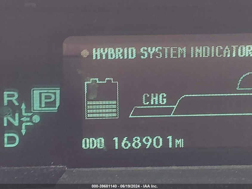 2010 Toyota Prius Iv VIN: JTDKN3DU3A0184926 Lot: 39681140