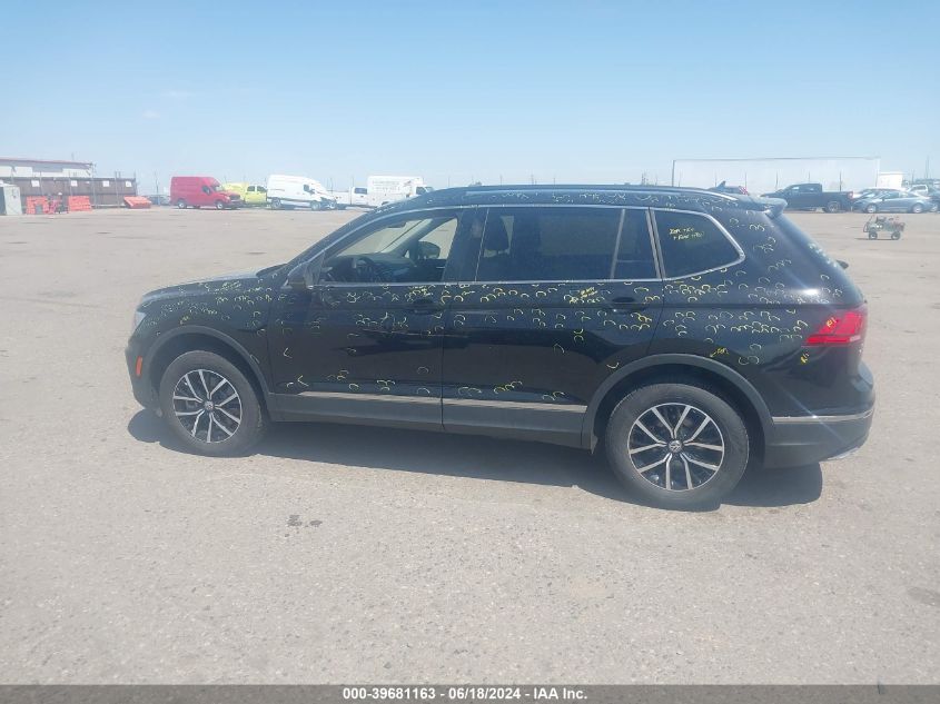 2021 Volkswagen Tiguan 2.0T Se/2.0T Se R-Line Black/2.0T Sel VIN: 3VV2B7AX3MM154181 Lot: 39681163