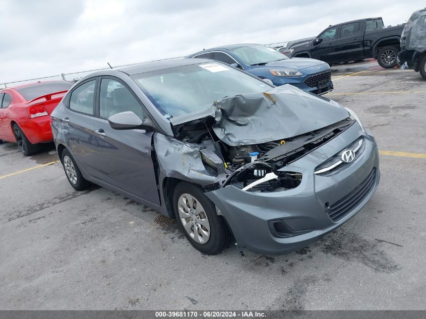 2016 Hyundai Accent Se VIN: KMHCT4AE1GU068344 Lot: 39681170