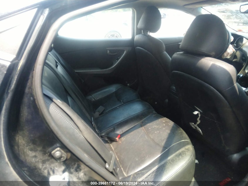 2012 Hyundai Elantra Gls/Limited VIN: 5NPDH4AE5CH107757 Lot: 39681172