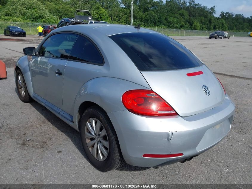 2014 Volkswagen Beetle 1.8T Entry VIN: 3VWF17AT3EM638205 Lot: 39681178