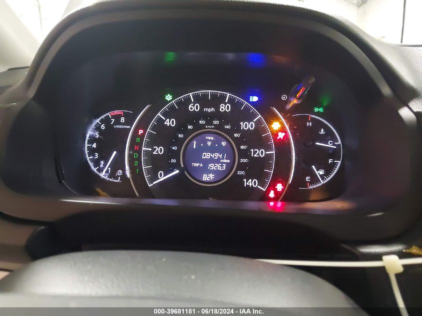 2013 Honda Cr-V Ex VIN: 2HKRM4H54DH673434 Lot: 39681181