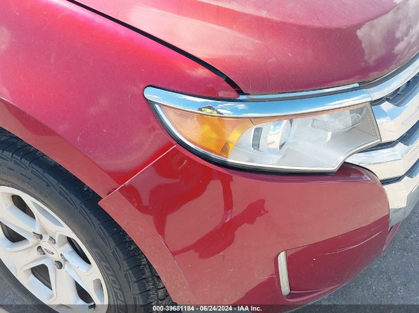 2013 Ford Edge Sel VIN: 2FMDK3J94DBC16962 Lot: 39681184