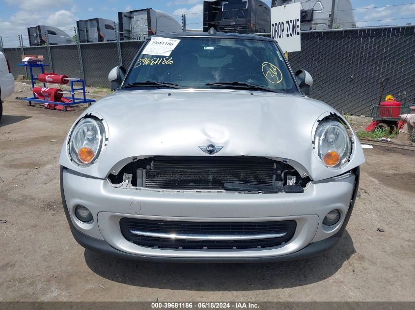 2012 Mini Cooper VIN: WMWZN3C57CT134800 Lot: 39681186