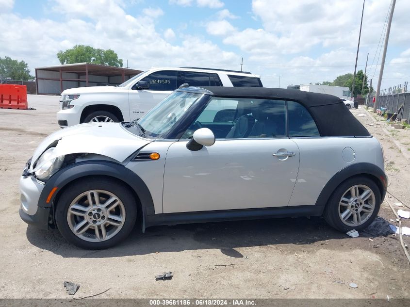 2012 Mini Cooper VIN: WMWZN3C57CT134800 Lot: 39681186