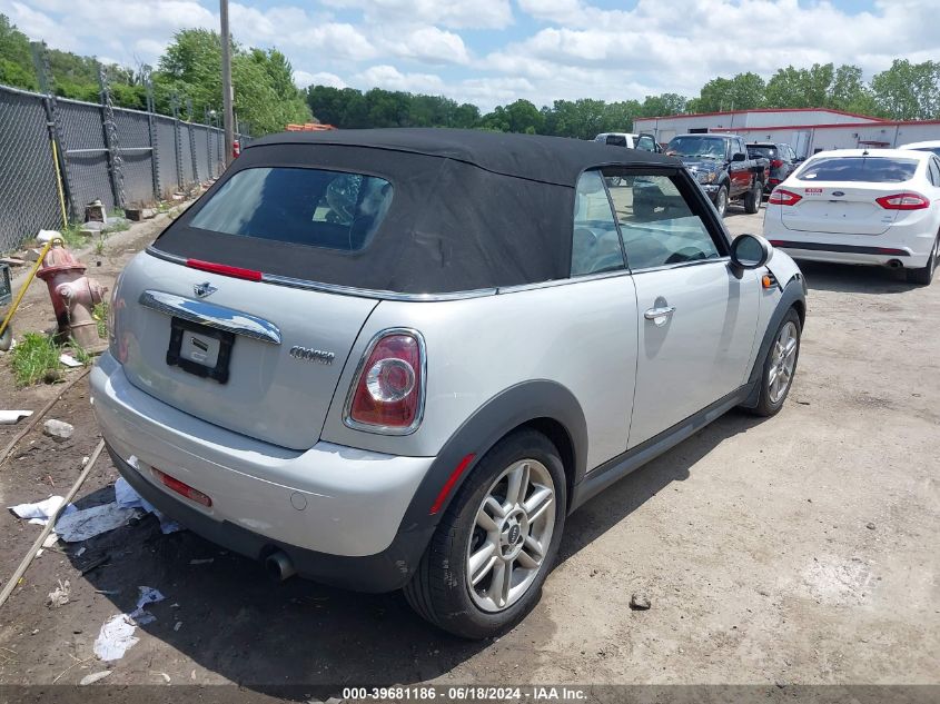 2012 Mini Cooper VIN: WMWZN3C57CT134800 Lot: 39681186