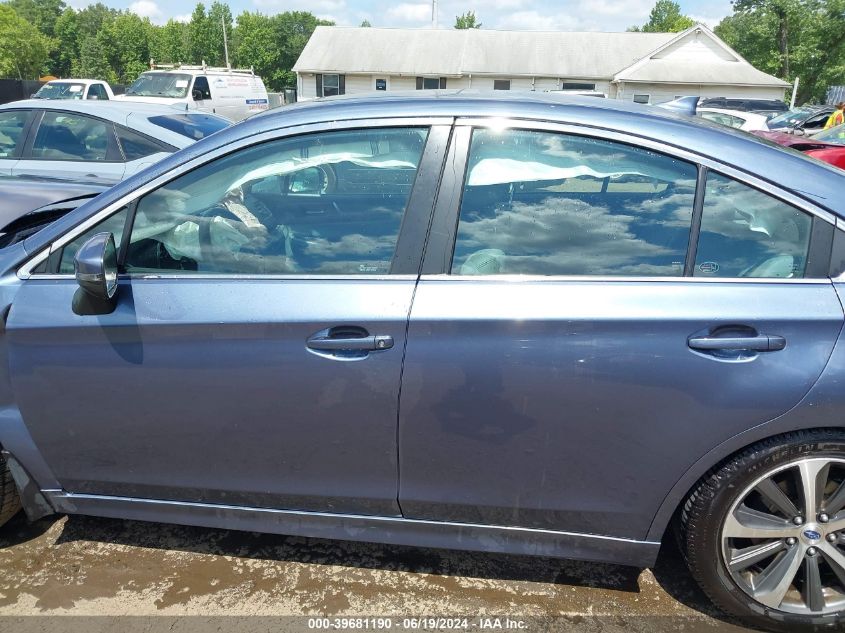 2018 Subaru Legacy 2.5I Limited VIN: 4S3BNAN63J3021857 Lot: 39681190