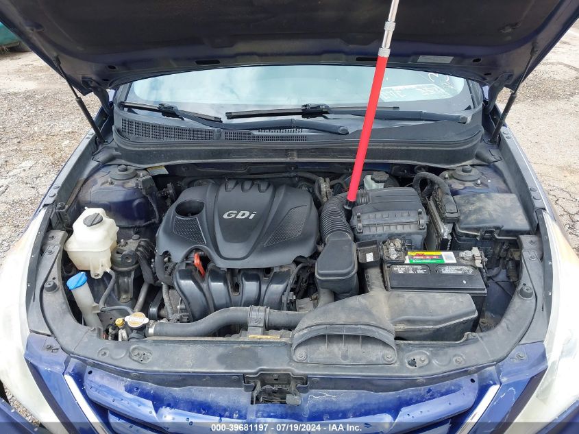 2012 Hyundai Sonata Gls VIN: 5NPEB4AC3CH371385 Lot: 39681197