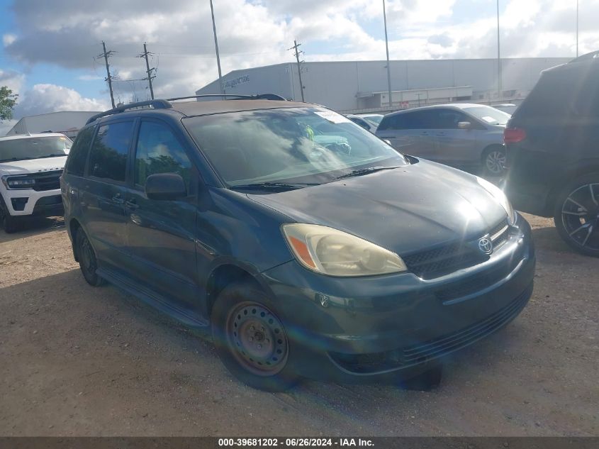 2004 Toyota Sienna Ce/Le VIN: 5TDZA23C74S130995 Lot: 39681202