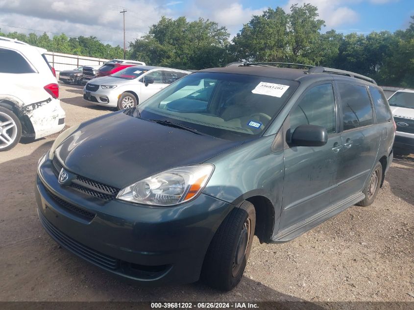 2004 Toyota Sienna Ce/Le VIN: 5TDZA23C74S130995 Lot: 39681202