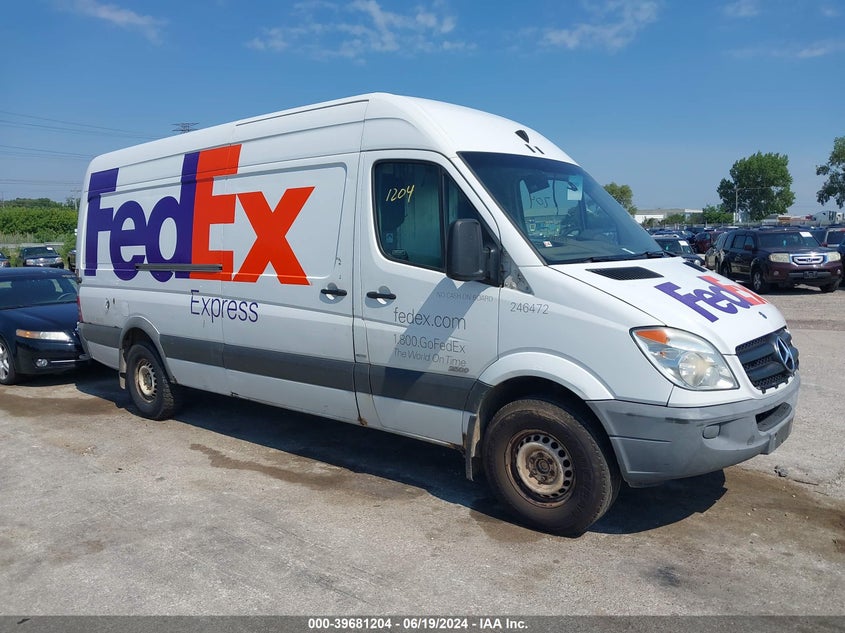 2011 Mercedes-Benz Sprinter 2500 High Roof VIN: WD3PE8CB2B5609649 Lot: 39681204