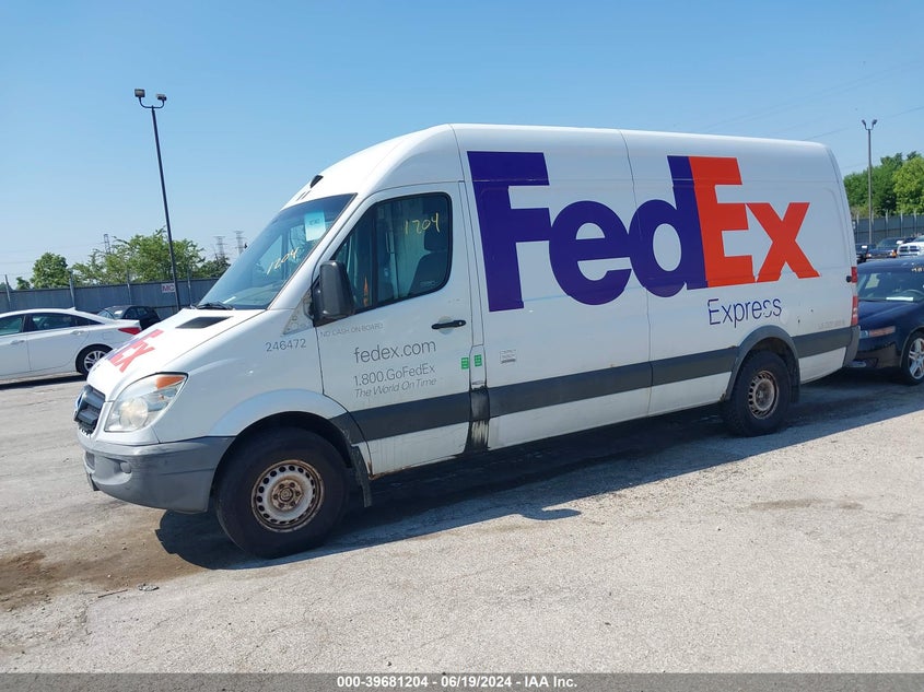 2011 Mercedes-Benz Sprinter 2500 High Roof VIN: WD3PE8CB2B5609649 Lot: 39681204