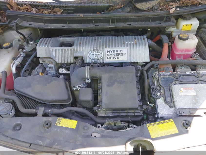 2010 Toyota Prius Ii VIN: JTDKN3DU3A0155233 Lot: 39681216