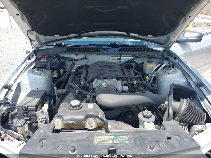 2007 Ford Mustang Gt Deluxe/Gt Premium VIN: 1ZVFT82H075220431 Lot: 39681234