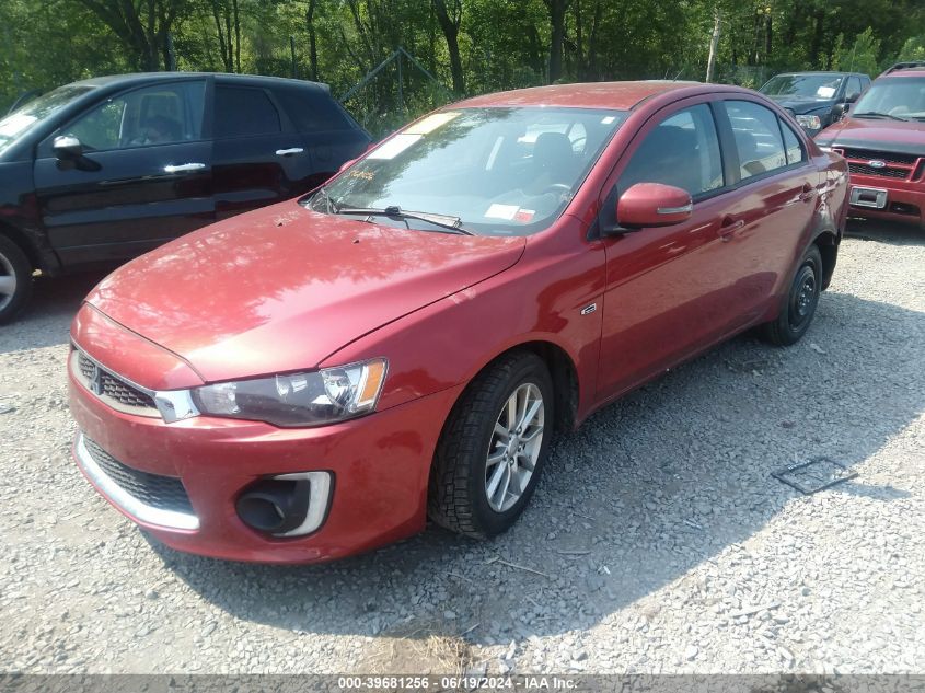 2016 Mitsubishi Lancer Es/Se/Sel VIN: JA32V2FWXGU003197 Lot: 39681256