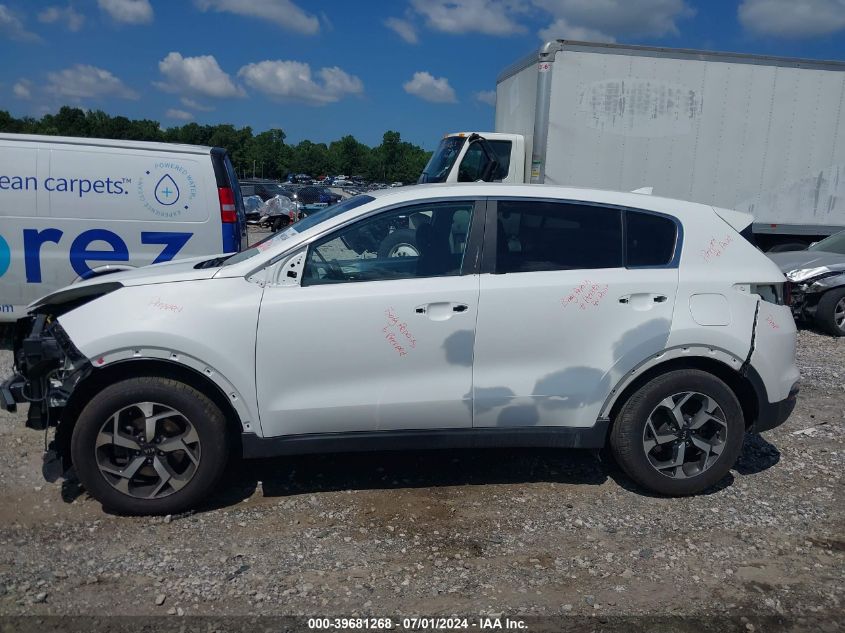 2021 Kia Sportage Lx VIN: KNDPMCAC6M7933475 Lot: 39681268