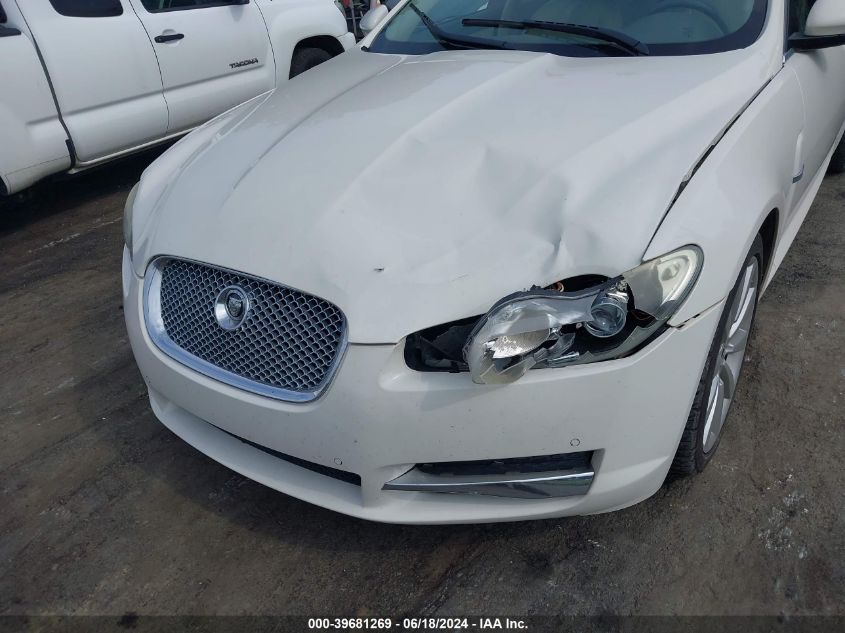 2010 Jaguar Xf Premium VIN: SAJWA0GB9ALR61406 Lot: 39681269