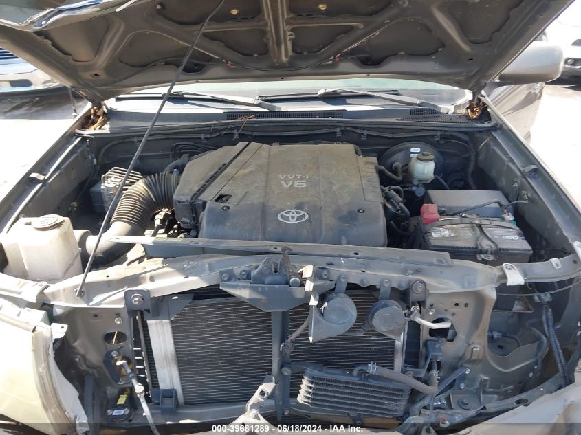 2010 Toyota Tacoma Prerunner V6 VIN: 5TEJU4GN7AZ709866 Lot: 39681289