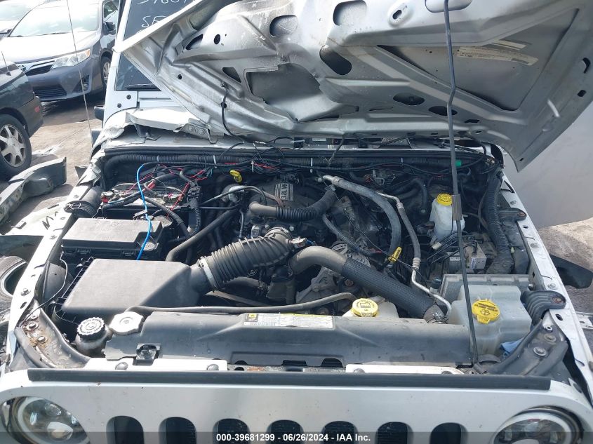 2011 Jeep Wrangler Sport VIN: 1J4AA2D19BL605016 Lot: 39681299