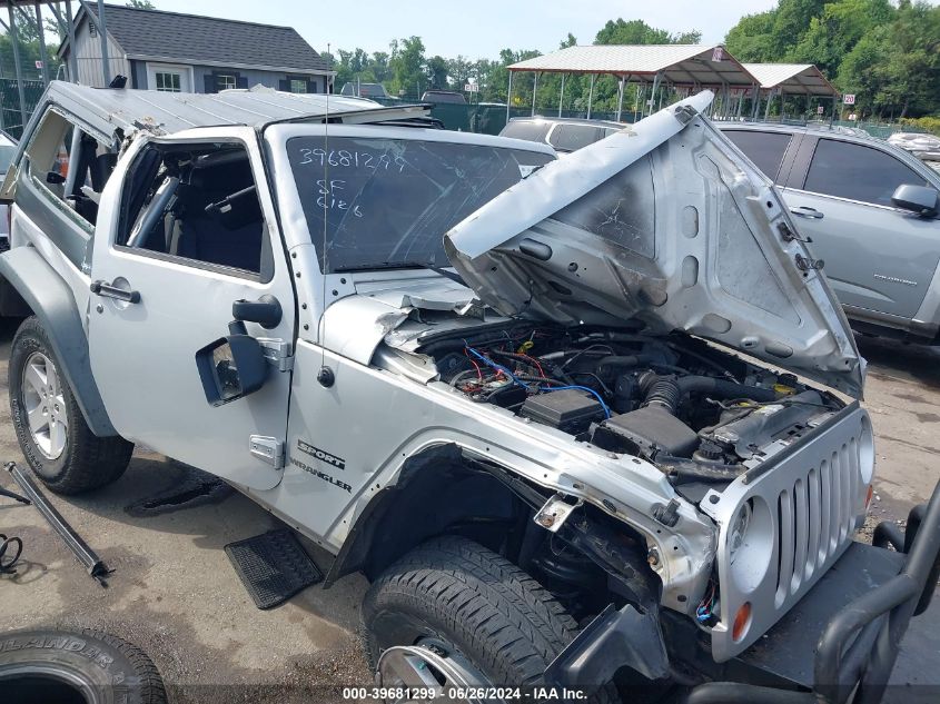 2011 Jeep Wrangler Sport VIN: 1J4AA2D19BL605016 Lot: 39681299