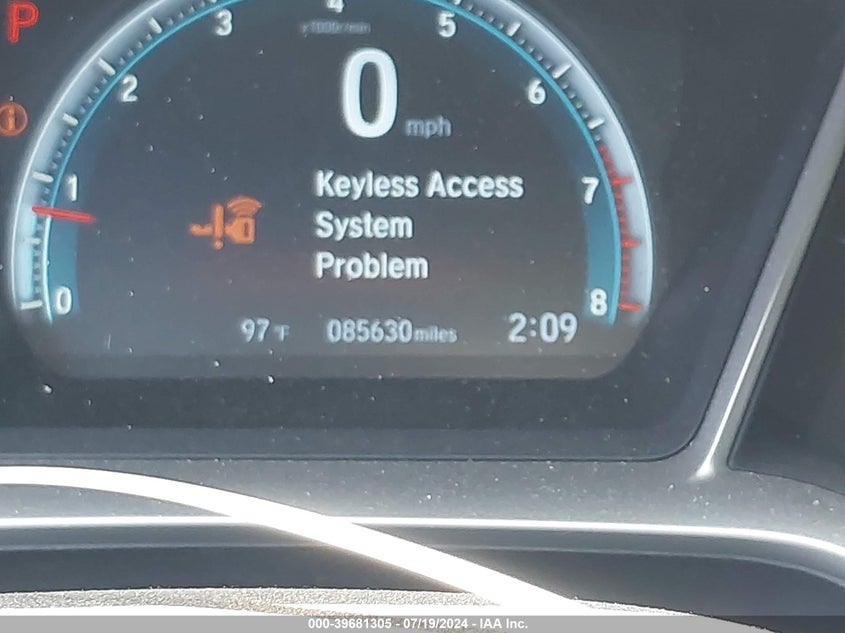 2016 HONDA CIVIC EX - 2HGFC2F70GH544264