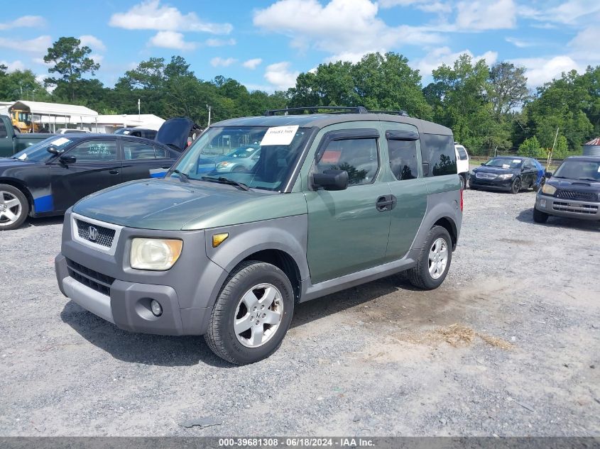 2005 Honda Element Ex VIN: 5J6YH18695L014585 Lot: 39681308