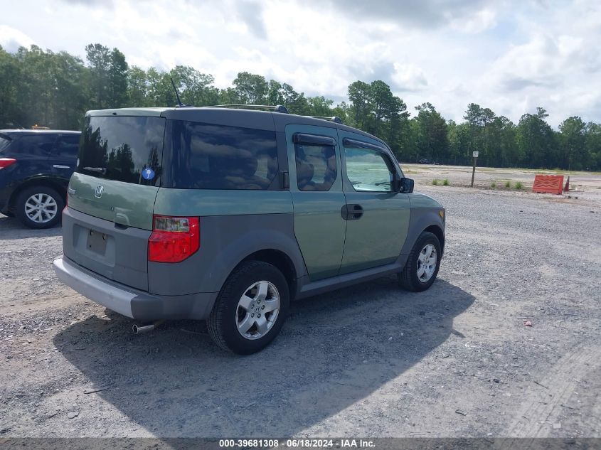 2005 Honda Element Ex VIN: 5J6YH18695L014585 Lot: 39681308