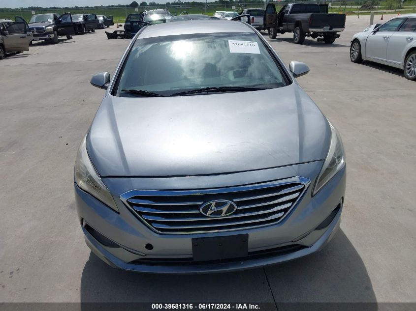 2016 Hyundai Sonata VIN: 5NPE24AF4GH399079 Lot: 39681316