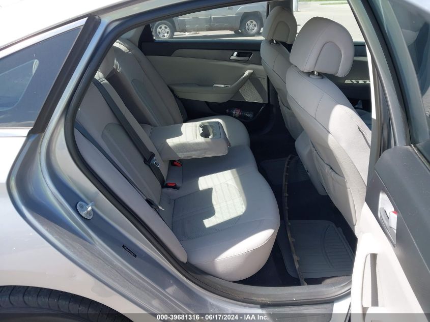 2016 Hyundai Sonata VIN: 5NPE24AF4GH399079 Lot: 39681316