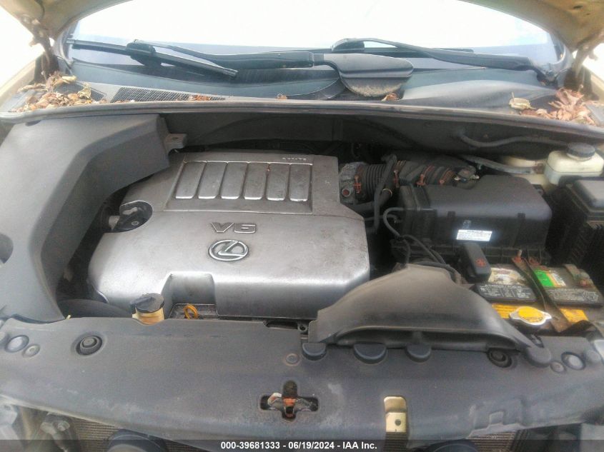 2009 Lexus Rx 350 VIN: 2T2HK31U39C116890 Lot: 39681333