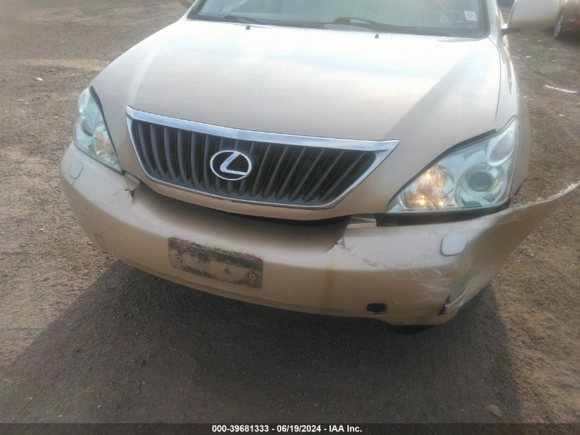 2009 Lexus Rx 350 VIN: 2T2HK31U39C116890 Lot: 39681333