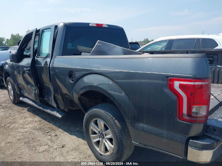 2016 Ford F-150 Xl VIN: 1FTEX1C81GFD62287 Lot: 39681338