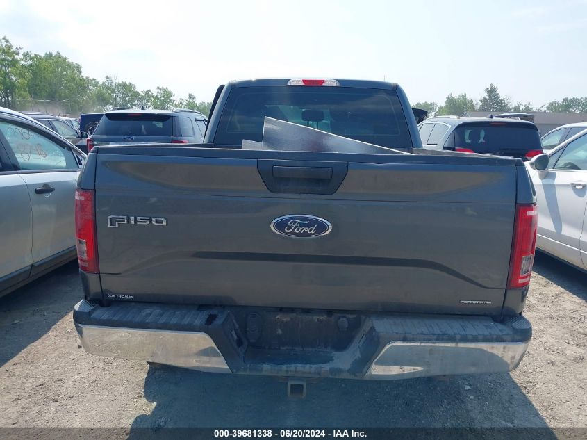 2016 Ford F-150 Xl VIN: 1FTEX1C81GFD62287 Lot: 39681338