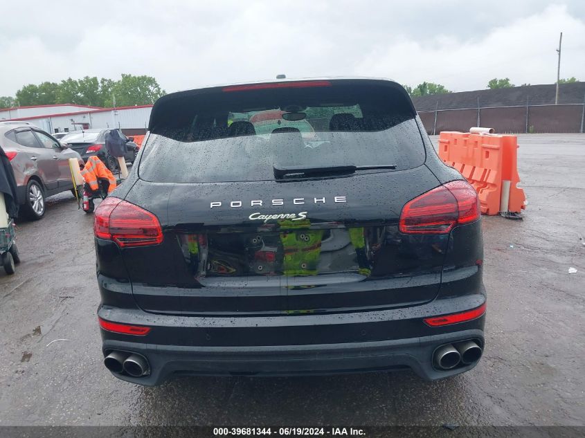 2016 Porsche Cayenne E-Hybrid S VIN: WP1AE2A28GLA62545 Lot: 39681344