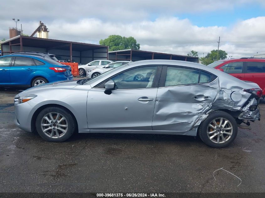 2017 Mazda Mazda3 Sport VIN: 3MZBN1U7XHM109403 Lot: 39681375