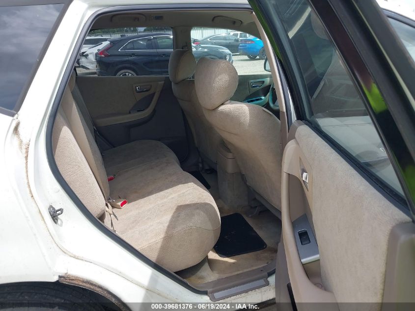 2006 Nissan Murano S VIN: JN8AZ08W26W503123 Lot: 39681376
