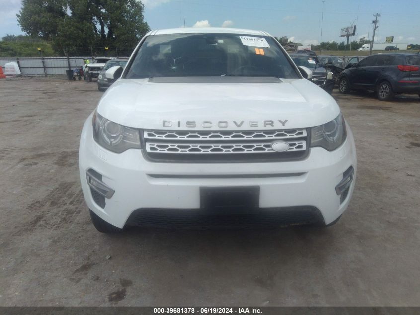 2016 Land Rover Discovery Sport Hse Lux VIN: SALCT2BG4GH557587 Lot: 39681378