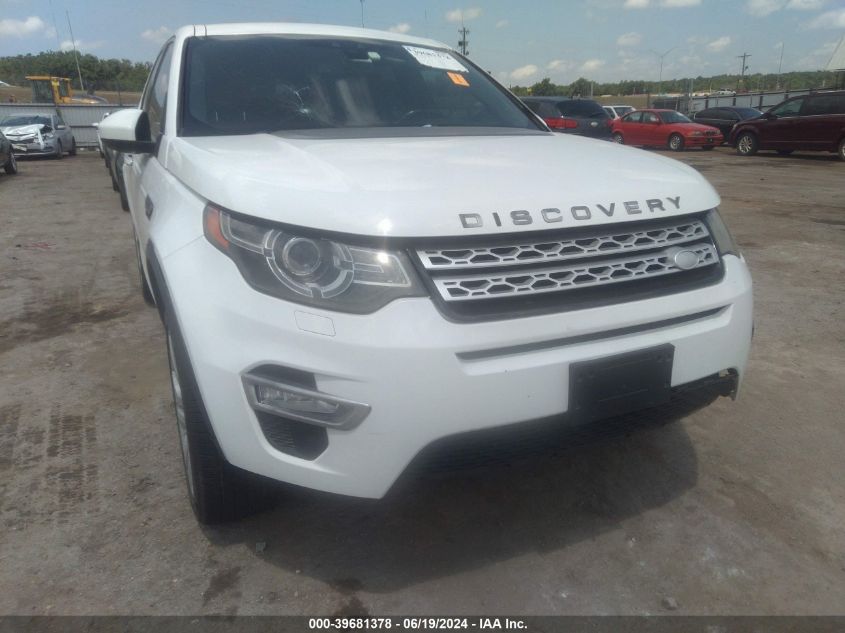 2016 Land Rover Discovery Sport Hse Lux VIN: SALCT2BG4GH557587 Lot: 39681378