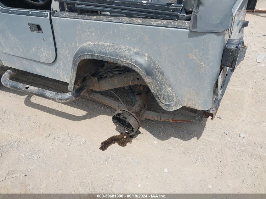 1993 Jeep Wrangler / Yj S VIN: 1J4FY19P2PP215349 Lot: 39681390