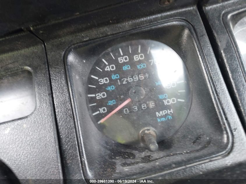 1993 Jeep Wrangler / Yj S VIN: 1J4FY19P2PP215349 Lot: 39681390