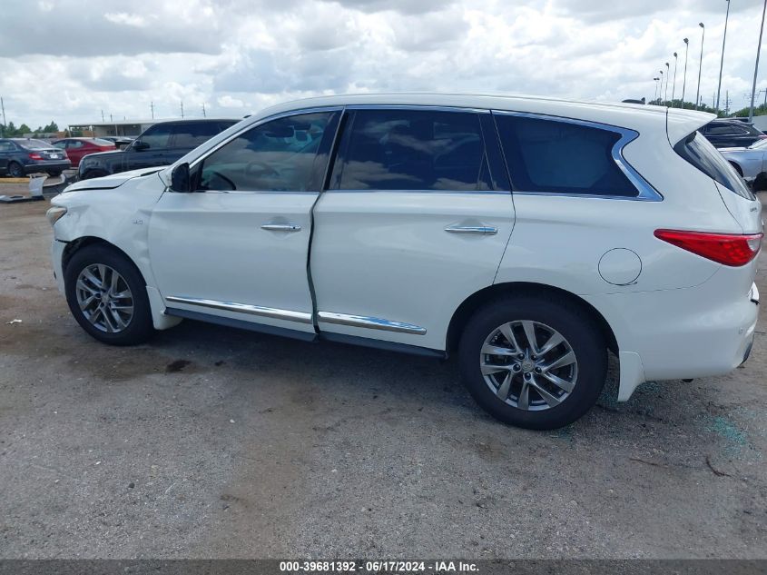 2014 Infiniti Qx60 VIN: 5N1AL0MM4EC529154 Lot: 39681392