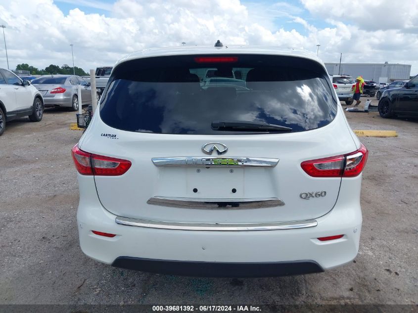 2014 Infiniti Qx60 VIN: 5N1AL0MM4EC529154 Lot: 39681392