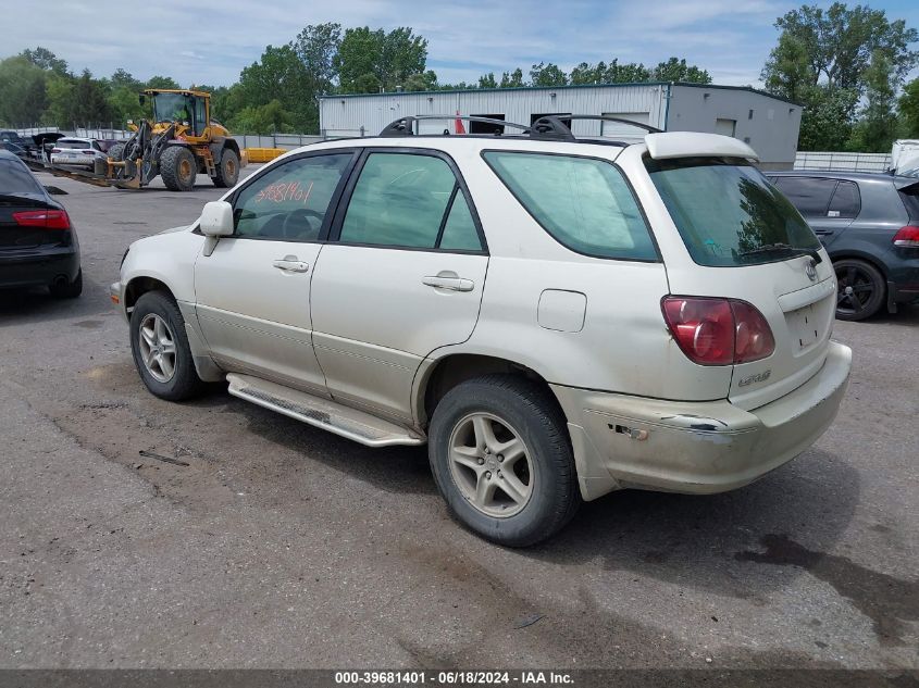 JT6HF10U5X0066507 | 1999 LEXUS RX 300