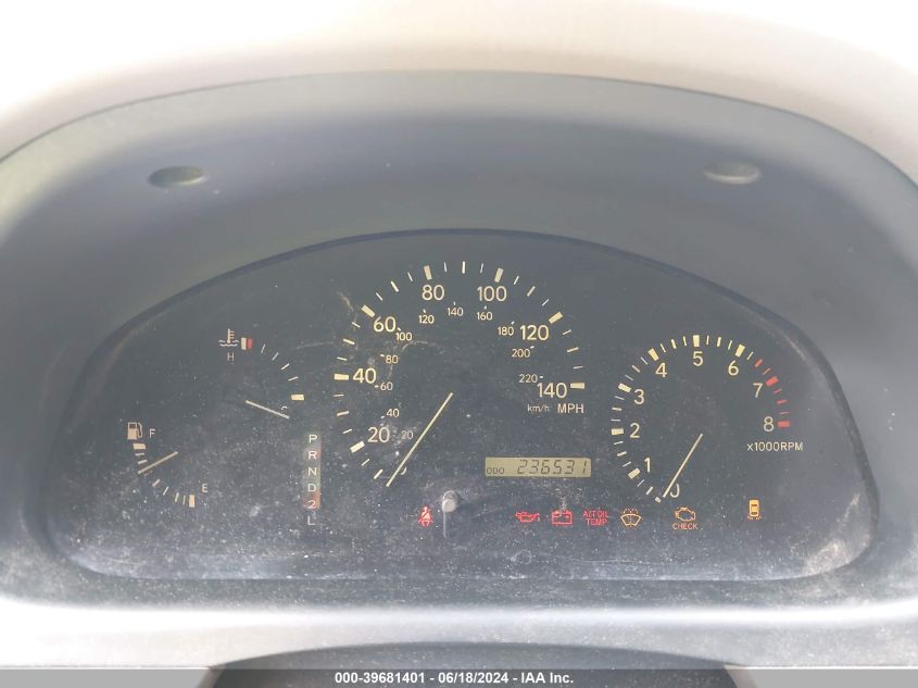 JT6HF10U5X0066507 | 1999 LEXUS RX 300